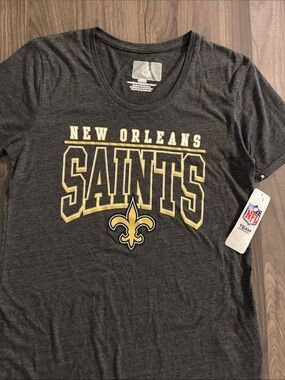 NFL New Orleans Saints Black & Gold Graphic Tee